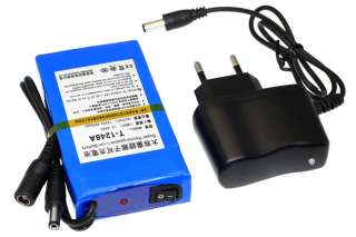 DC 12V 4800mAh Super Rechargeable Lithium ion Battery  