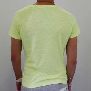 shirt HAPPINESS FLUO Tg. S LOVERS GIALLO  