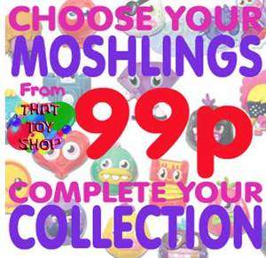 Moshi Monsters Moshling Choose Your Own Series 2 Figures Inc Rare 