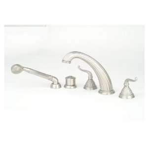  Giagni Celina Tub Faucet with Handshower Nickel 2 Handle 