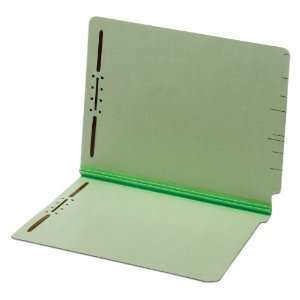 Globe Weis End Tab Pressboard Folder with Fasteners, 2 Inch Expansion 