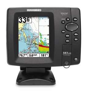 Humminbird 587Ci HD GPS/Fishfinder Combo with Pre Loaded Uni Map 