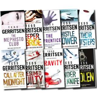 Tess Gerritsen Collection 10 Books Set stolen Gravity  