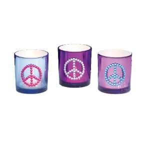   Icon Metallic Unscented Tea Light Candle Holders