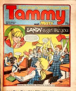 TAMMY Girls Comic 18 JULY 1981   great 31st BIRTHDAY PRESENT / GIFT 