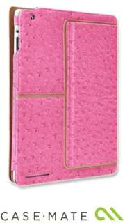 CASE MATE PINK LEATHER VENTURE CASE STAND FOR iPAD 2 0846127035392 