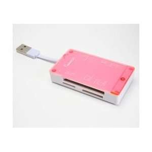  New CRB60 All in 1 Card Reader   Pink   IMPCRB60P 