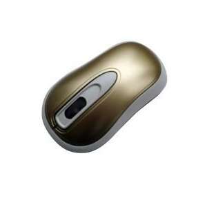  New WM400 Illuminated USB Optical Wheel Mouse GOLD/GREY 