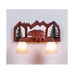  Avalanche Ranch   Keystone Vanity Light Fixture   Bear   2 