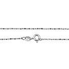 STERLING SILVER 18 Vintage Designer Diamond Cut Chain Necklace BLING 