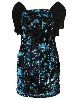 Shifting Sparkle Dress   Cutie   Black/blue   Party dresses   Clothing 