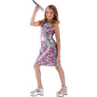 Hannah Montana Movie Dress Child Costume   Includes Dress. Microphone 