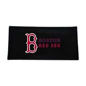  Boston Red Sox Black Leather Checkbook Cover *SALE 