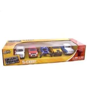    High Profile 5 Pieces Set 1/64 Diecast Cars Jada Dub Toys & Games