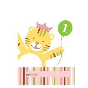 Lets Party By Creative Converting Sweet Safari Pink 1st Birthday Treat 