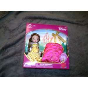  Disney Princess Pocket Belle Doll with Purse Everything 