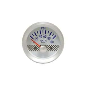  2½ Inch Carbon Fiber Style Oil Pressure Meter Gauge 