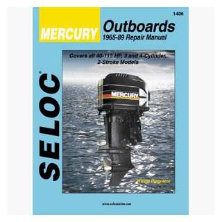 Seloc Service Manual   Mercury Outboards   1 2 Cyl   1965 89  