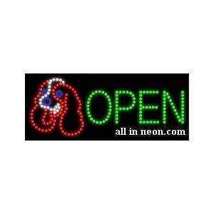  Doggrooming Open Business LED Sign