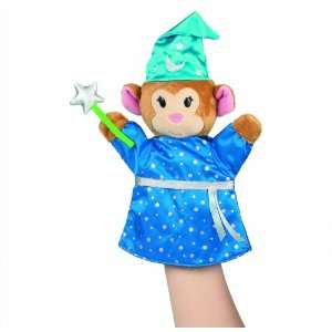   Toy Fantastical Fun Wizard, Monte Monkey Hand Puppet Toys & Games
