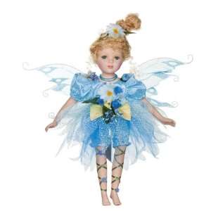  BLUE BLOSSOM 16 Porcelain Fairy Doll By Golden Keepsakes 