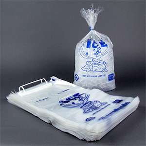 NEW Case of 1,000 8lb Ice Box Company Ice Bags  