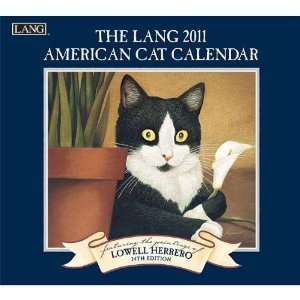   Cat by Lowell Herrero 2011 Lang Wall Calendar