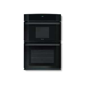   30In Black Electric Microwave Combination Wall Oven