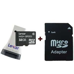 Lexar High Speed 32GB MicroSDHC 32 GB Class 10 C10 Flash Memory Card 