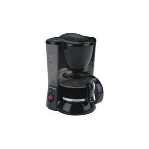  Electric 4 Cup Coffee Maker in Black Electronics