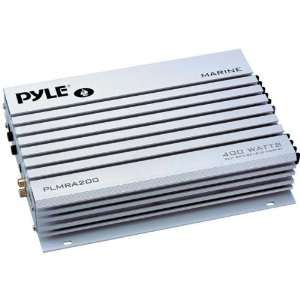  New Pyle 2 Channel 400 Watt Waterproof Marine Amplifier 