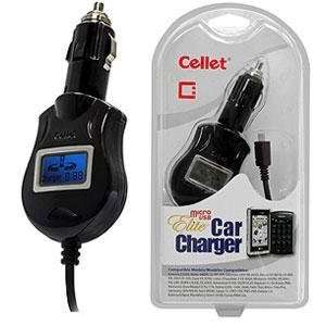 Samsung SGH T259 LCD Screen Digital Car Charger Adapter Microprocessor 