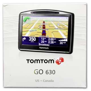 Tomtom Go 630 4.3 LCD Touch Screen Portable Navigation 636926025157 