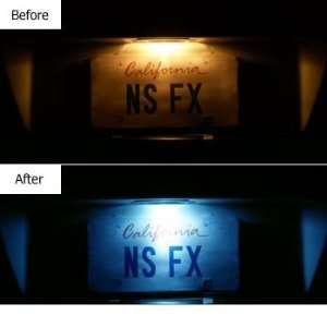   QX56 QX 56 04 09   License Plate LED Bulbs  Color Blue Automotive