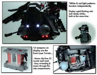  ONLY Custom Black OPs Gunship Lego Star War 7676 Republic Attack