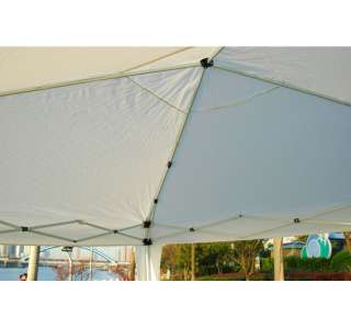 10x10 Outdoor White Party Wedding Tent Canopy Gazebo  