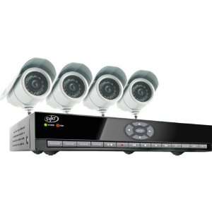  NEW 8 Channel Smart DVR System 4 Indoor/Outdoor Hi Res CCD 