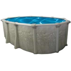 x30 Slim Style Oval 52 High Above Ground Heritage STL Swimming Pool 