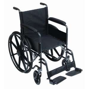 Access Point Medical AXS 1 Basic Wheelchair with Fixed Arms and Swing 