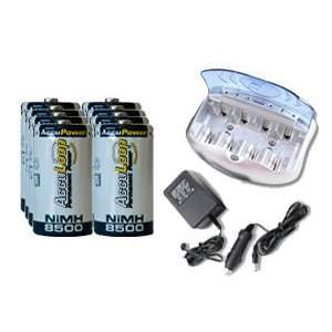   mAh Accupower Low Discharge NiMH Rechargeable Batteries Electronics
