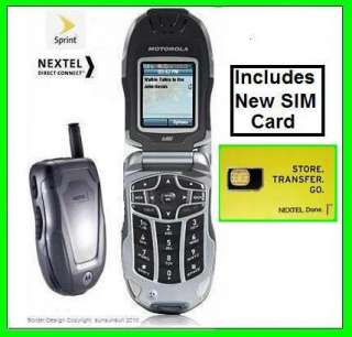 SPRINT/NEXTEL May not Activate a Used SIM Card because it has been 