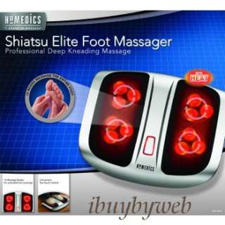Homedics FMS 200H Shiatsu Elite Foot Massager w/ Heat 31262044587 