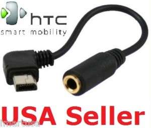 Mini USB to 3.5mm Stereo Headphone Audio Adapter HTC G1  