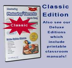 Learn Adobe PHOTOSHOP ELEMENTS 10/9/8/7/6 Training Tutorial DVD ROM 