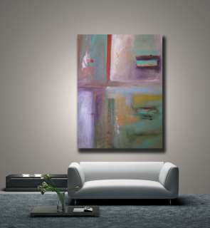 LARGE CONTEMPORARY ORIGINAL MODERN ABSTRACT PAINTING DECOR WALL ART By 