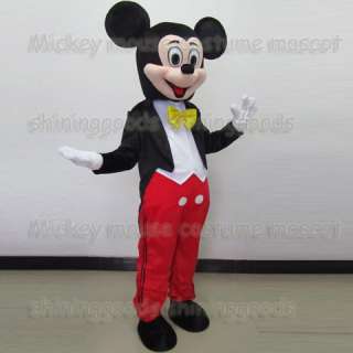 ADULT CARTOON MICKEY MOUSE COSTUME MASCOT PARTY COSTUME  