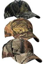 CAMOUFLAGE CAP, Mossy Oak, Real Tree, Advantage Timber  