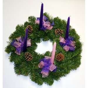  Advent Wreath with Candles