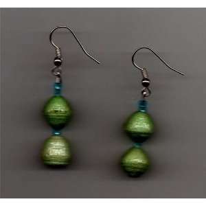  Oval Bead African Earrings Arts, Crafts & Sewing