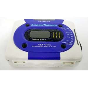  Aiwa HS SP300W Stereo Radio Cassette Player Super Bass 